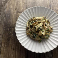 焼きちくわとしめじのマヨサラダ