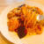 【ヘルシーレシピ】味付け2つで簡単！チキンと茄子の和風トマトパスタ