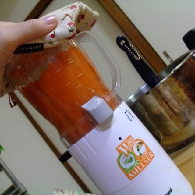 冷凍保存に！にんじんペーストの作り方★