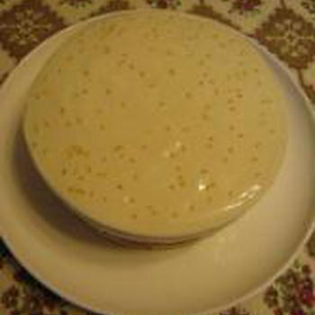 白ゴマのムースケーキ