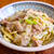 鍋の残りもので♪豚肉と長ネギの和風パスタ〜