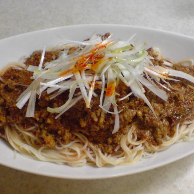 夏のアレンジそうめん「坦坦そうめん」