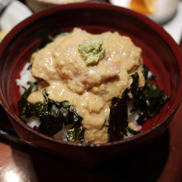 「赤坂 閑人」の鯛めし