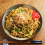レシピブログ連載、小倉風焼きうどん、五島うどんがベストマッチ！