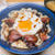こんがりベーコン半熟エッグ丼