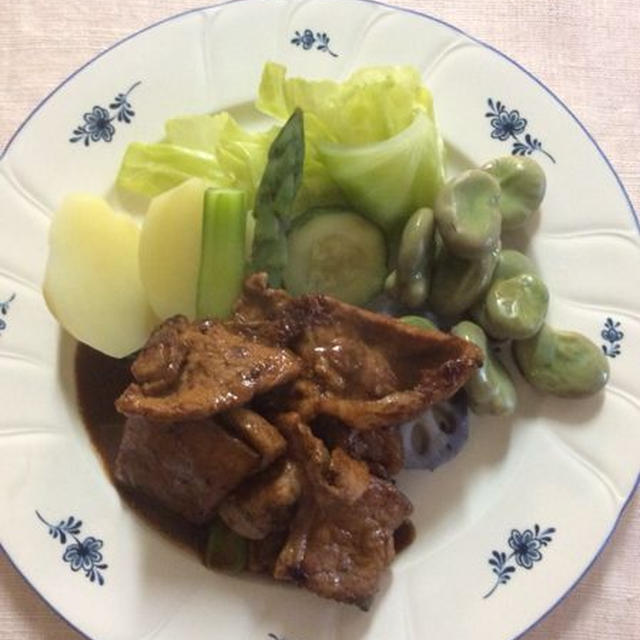 来週は蒸した野菜のおいしさを満喫してください