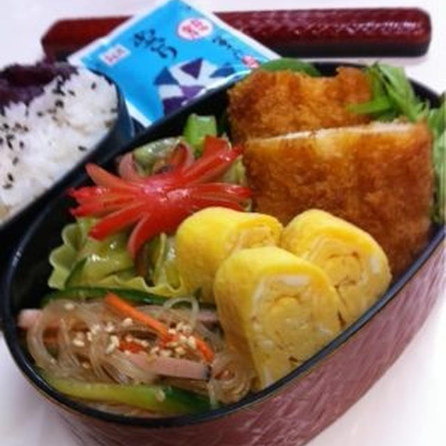 カニクリームコロッケ(o^^o)お弁当♬