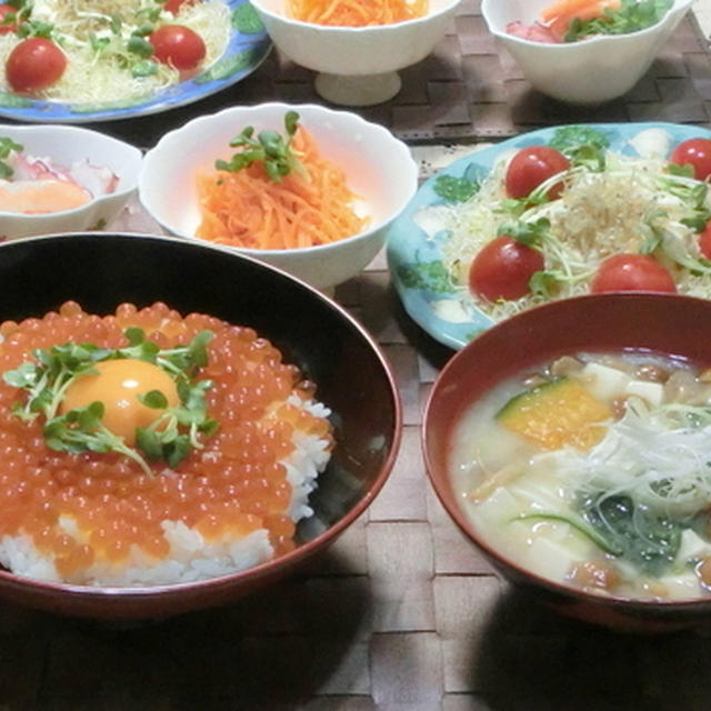イクラ丼