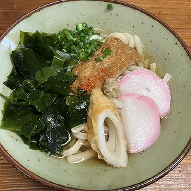 家うどん。きつねうどん