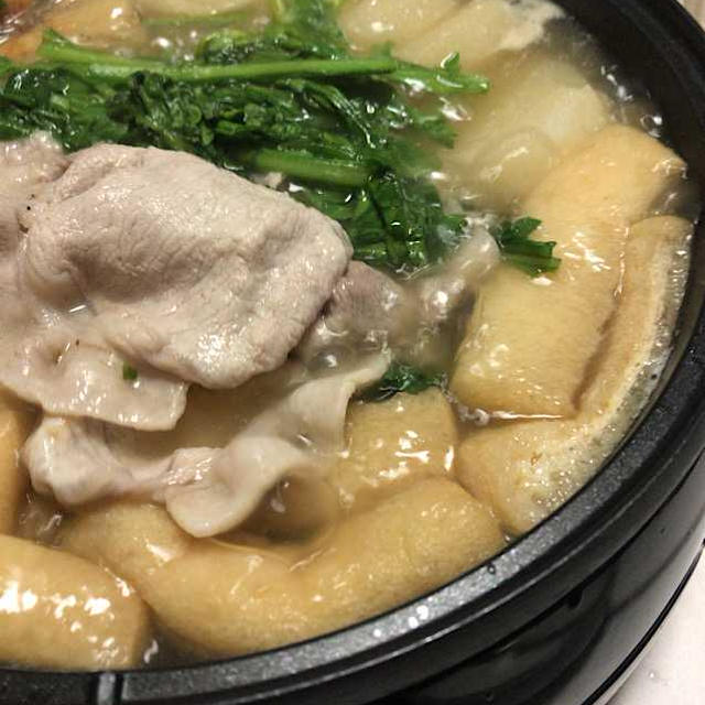 おでん風大根と豚肉の鍋
