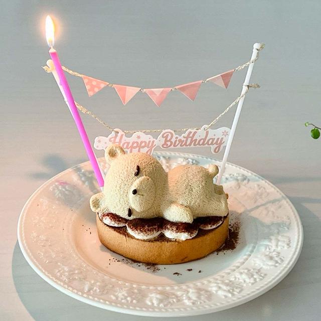 誕生日。 と 念願のかわいすぎるケーキ。