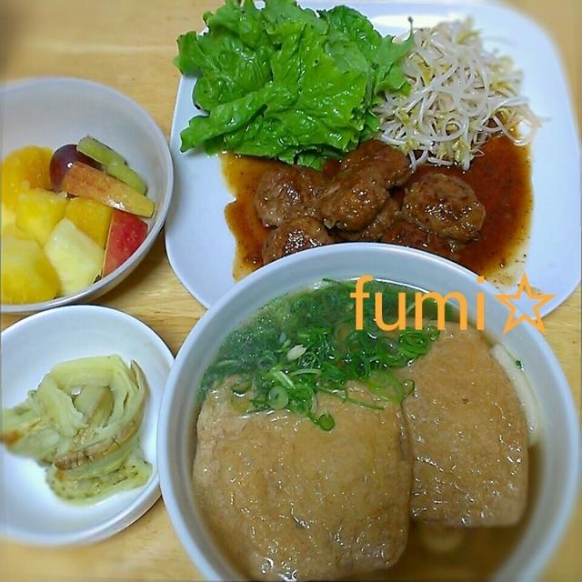 今日の夕飯