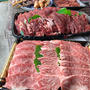 庭でBBQ