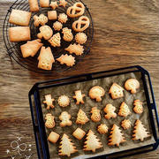 【簡単お菓子】オーナメントクッキー＜型抜き＊クリスマス＞