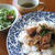 ふわふわ山芋の豚丼　*3/28ランチ