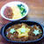 ニンジン入り鶏そぼろ丼