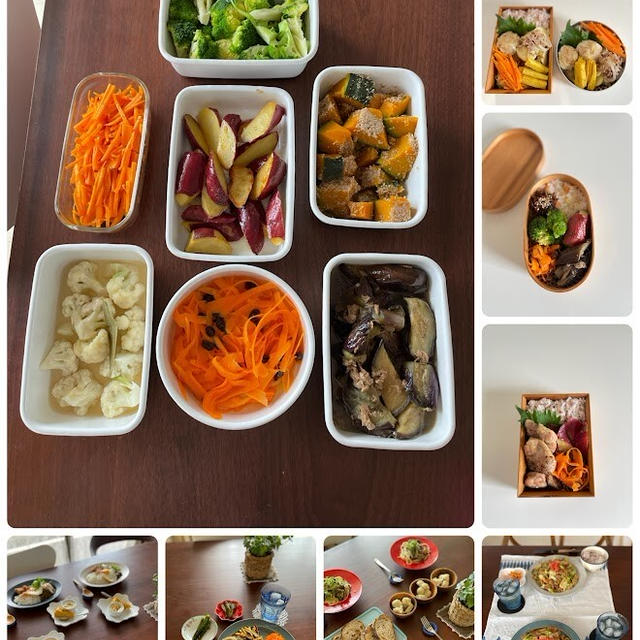 1週間分の日持ちおかずとそれを使って作る1週間の昼・夜ごはんとお弁当（久しぶりに長男の近況）