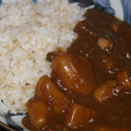 5月12日　　玄米入りごはん＆茸の ひき肉カレー