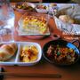 パプリカの肉詰め＆ほっくほくポテトグラタン☆ランチ
