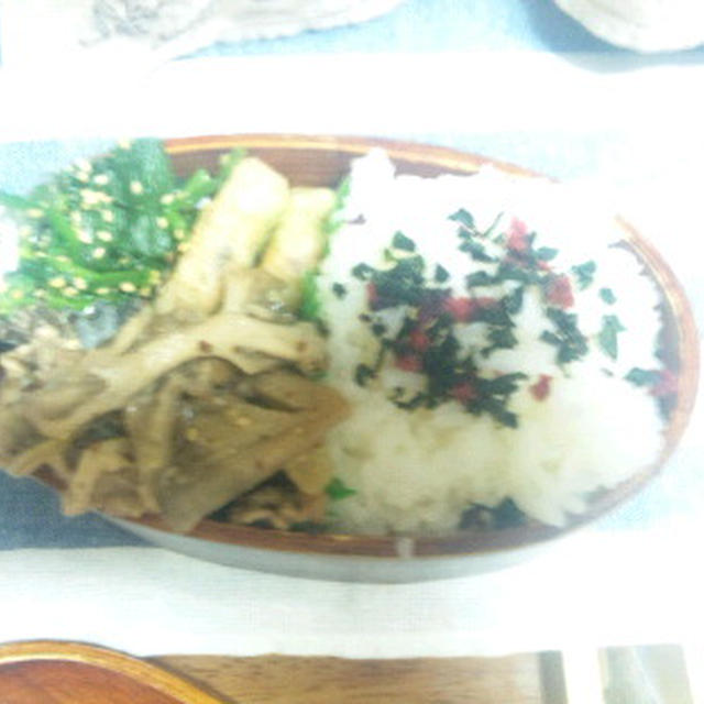 今日のお弁当