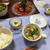 ニラだれのさっぱり鶏唐とそら豆のもちもち豆腐