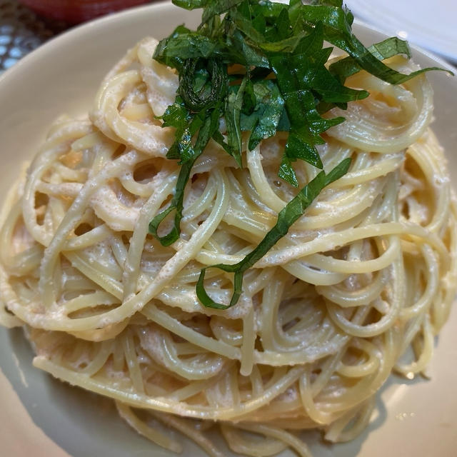 孫のリクエストのパスタ