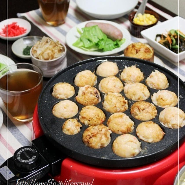やぎ子VSあたしの戦い。～絶品♡たこ焼き～