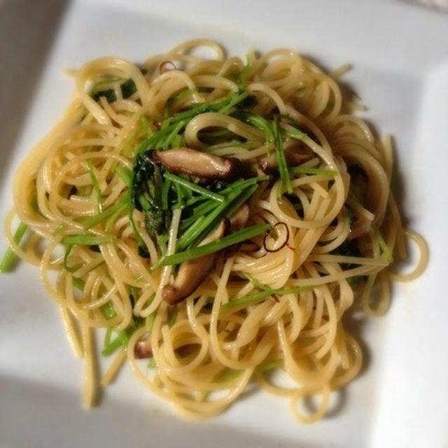 わわ！かんたん☆三つ葉と麺つゆのパスタ