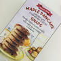 NEW トレジョさんのメープルパンケーキスナップ Trader Joe’s Maple Pancake Snaps