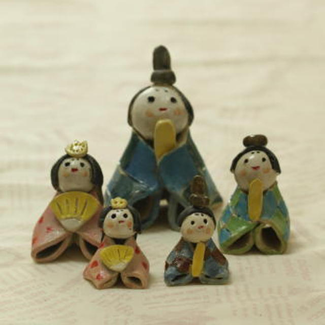 * お雛様＆完成作品♫