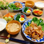 豚バラ大根の夕ご飯とデザートティラミス