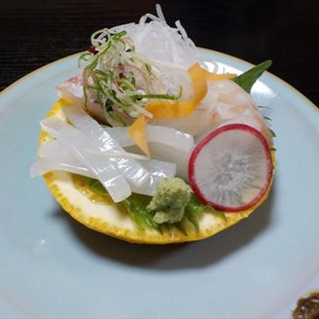 母の誕生日に萩でお祝いの食事