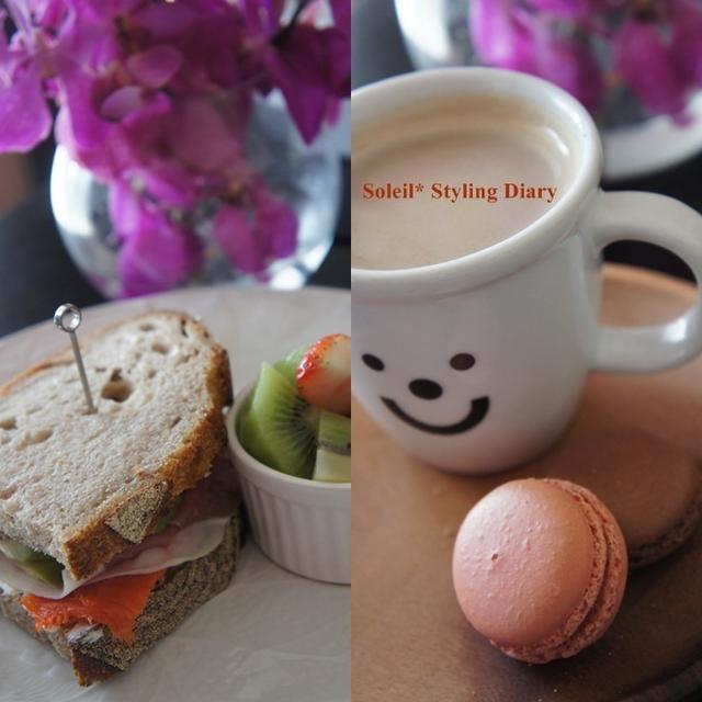 ミニストウブで熱々アボカドハンバーグ・おうちカフェランチ・お麩作り・スツール