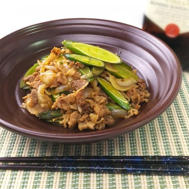 食べ始めると止まらない！ニンニクの芽と牛肉の炒め物