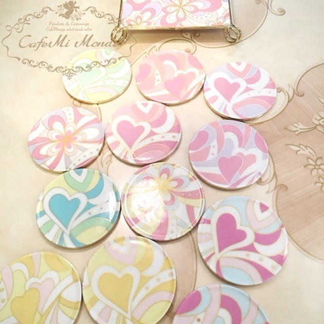 手作りコースターと鍋敷きでおもてなし♡