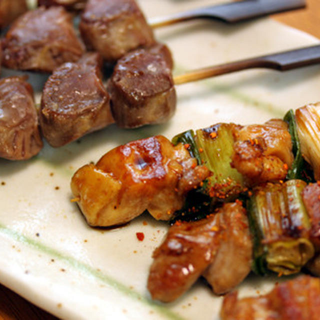 家で焼き鳥