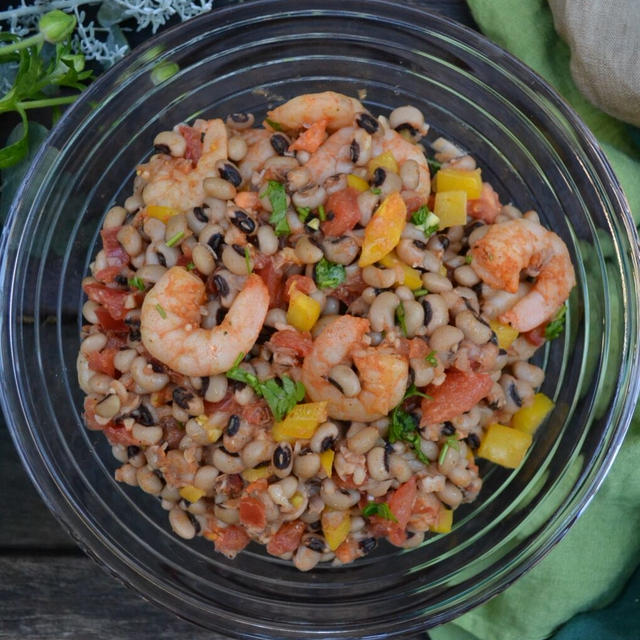 Shrimp Black-eyed Pea Salad シュリンプブラックアイピーサラダ