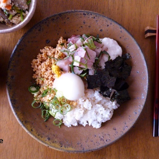 寒ブリねばねばご飯