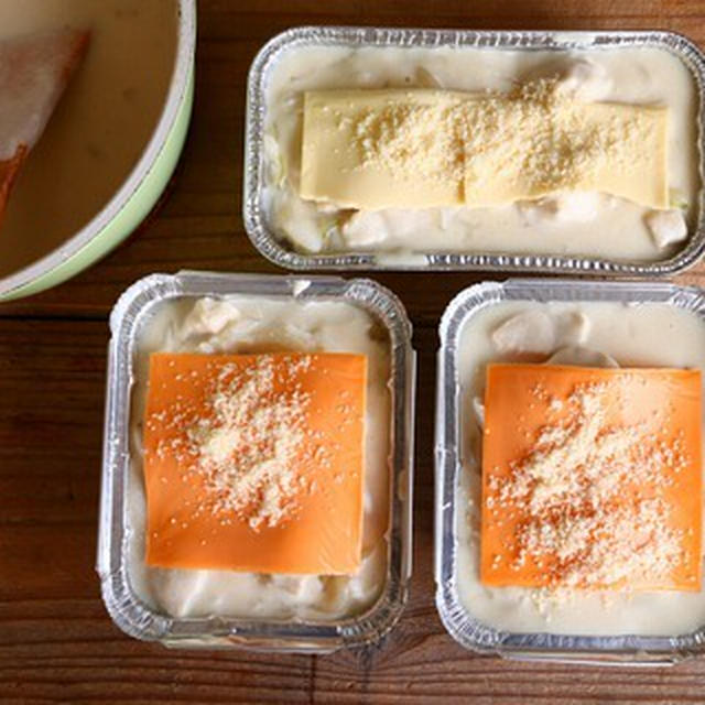 ホワイトソースの作り置き＜冷凍弁当＞