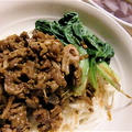 もやし入り肉味噌うどん