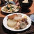 平目のにんにく炒めとおでん