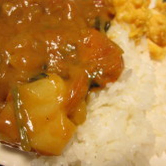 ほうれん草とじゃがいもカレー