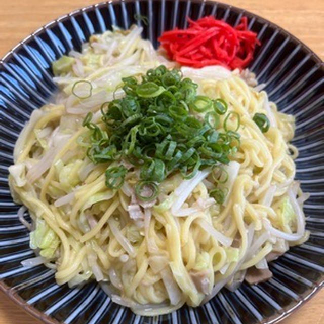 休肝日に「煮込み焼きそば」