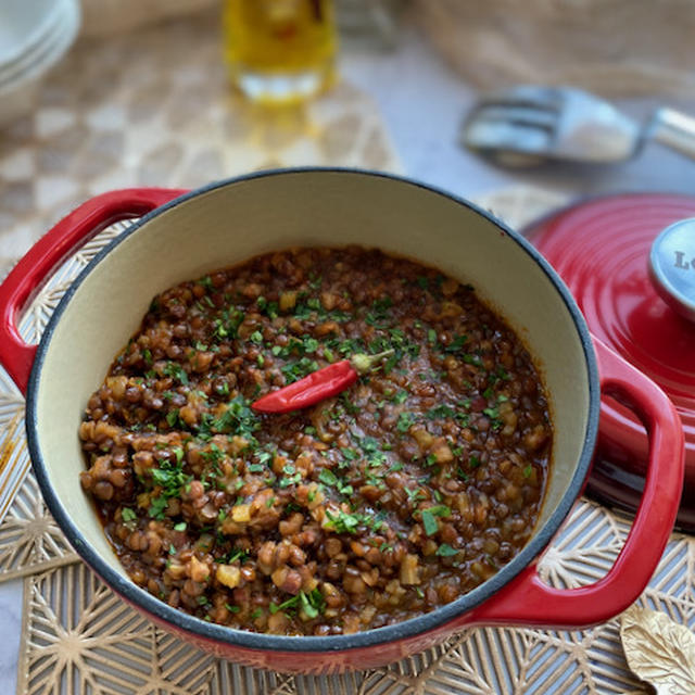 イタリアのお正月料理はこれ！レンズ豆の煮込み