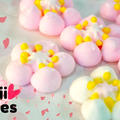 かわいいメレンゲクッキー☆簡単♪桜の花の作り方