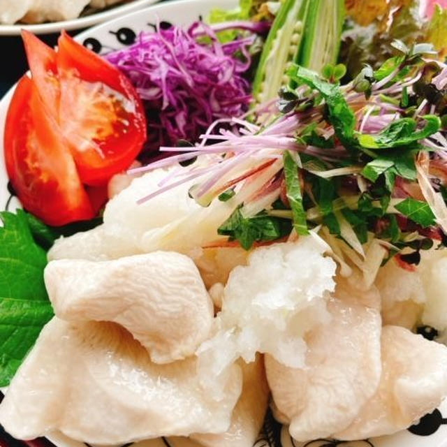 鶏胸肉が柔らかツルッと【水晶鶏】(動画レシピ)/Soft chicken breast.