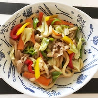 オイスーで焼うどん
