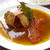 ７３皿目　ベーコンとトマトのタワーカレー