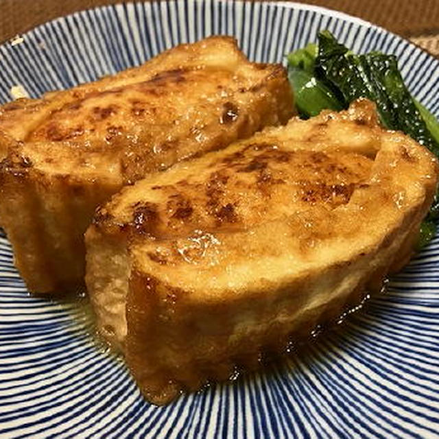 25/05/25　厚揚げのピリ辛ひき肉包み煮