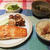 松茸ご飯 セット  ～ インゲンの沙茶醤胡麻和え